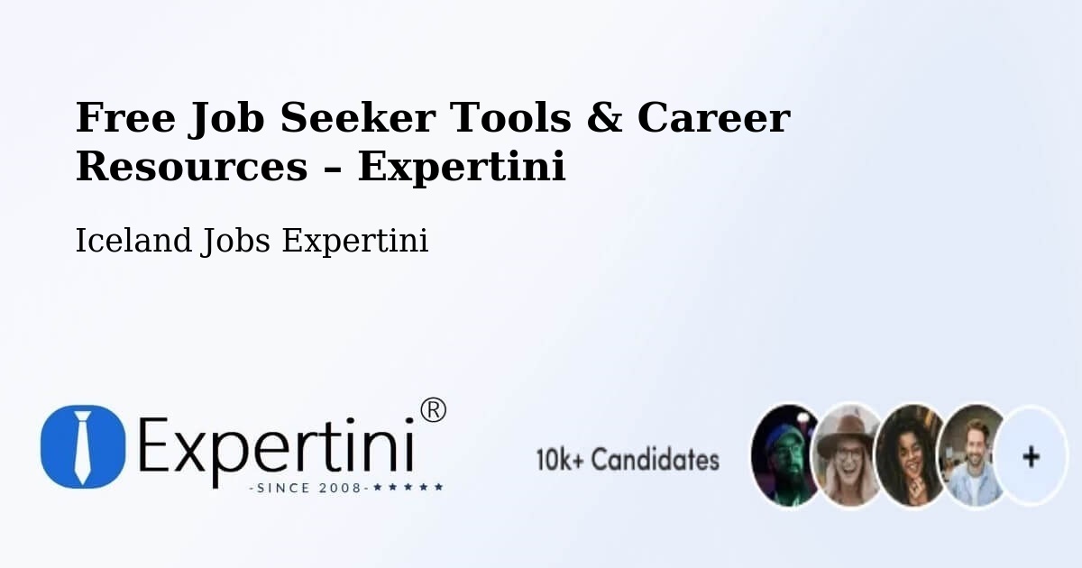 Free Job Seeker Tools & Career Resources – Höfn - Höfn, Iceland Jobs Expertini