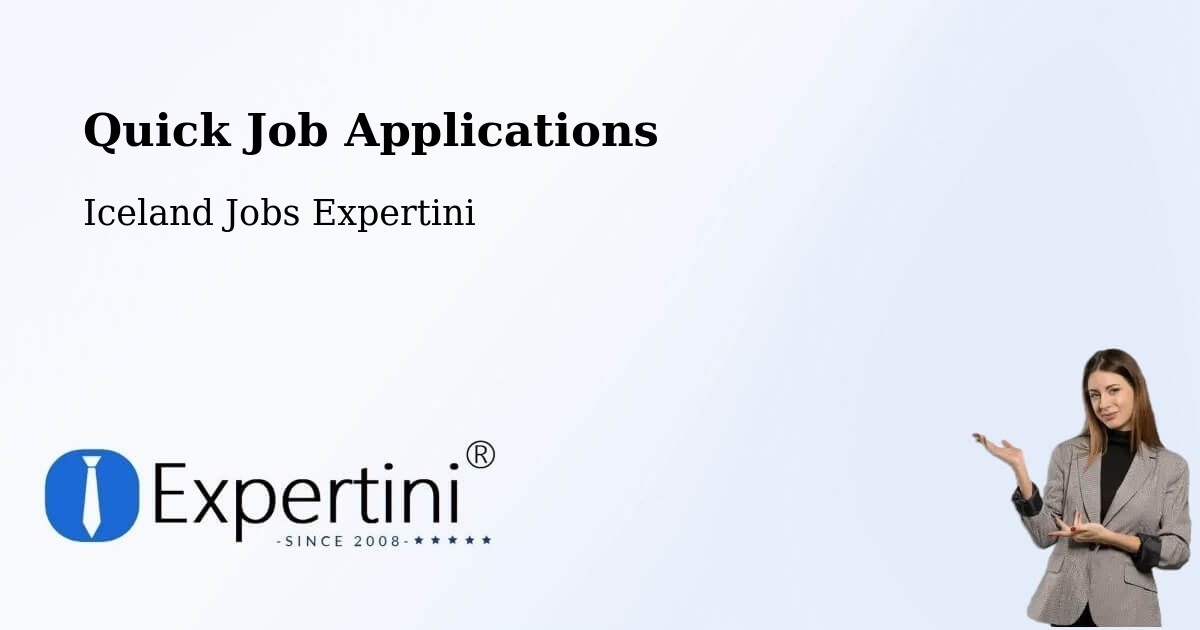 Quick Apply Feature – Höfn - Iceland Jobs Expertini